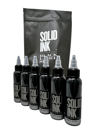 Solid Ink - Grey Wash Set 6 (Includes Lining and Heavy)