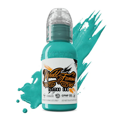 World Famous Tattoo Ink - Bahama Blue