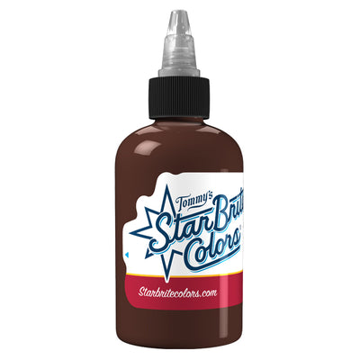 Starbrite Chocolate Brown Tattoo Ink Bottle