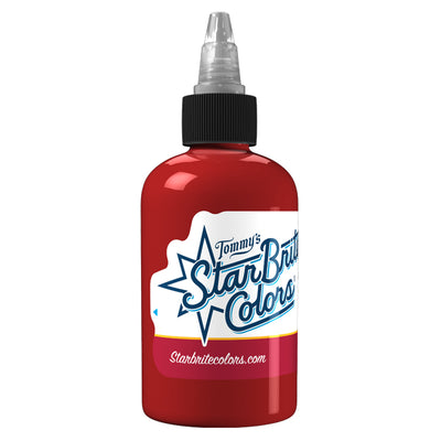 Starbrite Crimson Red Tattoo Ink Bottle