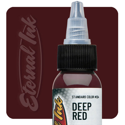 Tinta para tatuaje eternal - Deep Red 1 oz