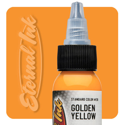 Tinta para tatuaje Eternal - Amarillo dorado 1 oz