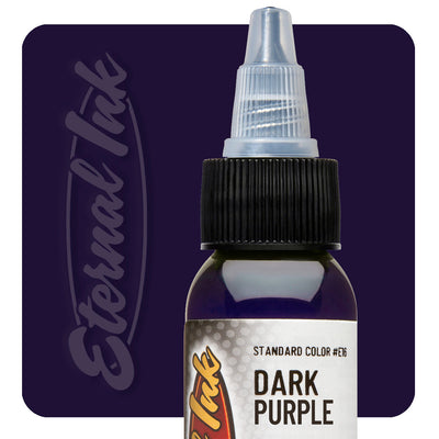 Eternal Tattoo Ink -  Dark Purple 1 oz