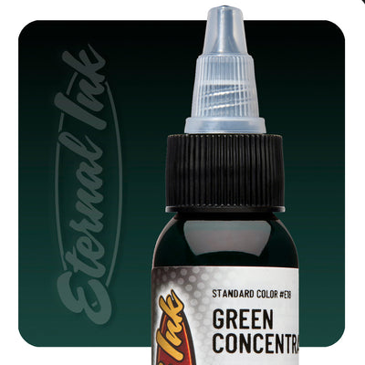 Tinta para tatuaje eterna - Concentrado verde 1 oz