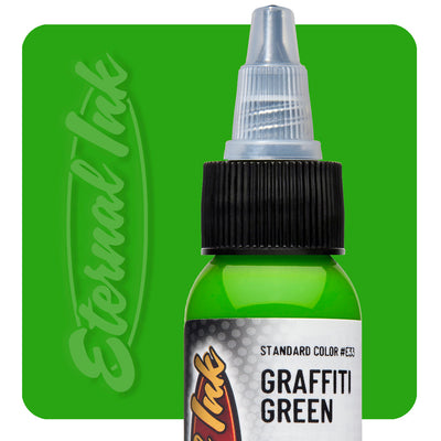 Tinta para tatuaje eternal - Graffiti Green 1 oz