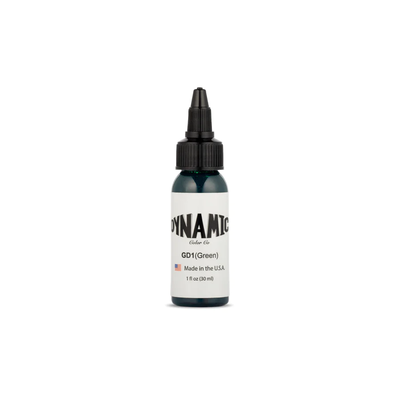 Dynamic Tattoo Ink - Green 1 oz