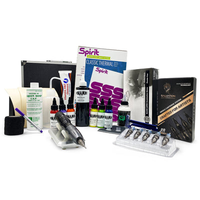 Professional Tattoo Kit | Salvation Wireless Power Pen Set