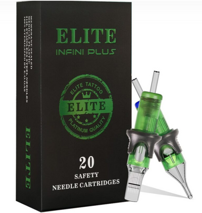 ELITE INFINI PLUS Tattoo Needle Cartridges - Round Liner (20pcs)