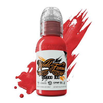 World Famous Tattoo Ink - Mums Bloody Slipper 1oz