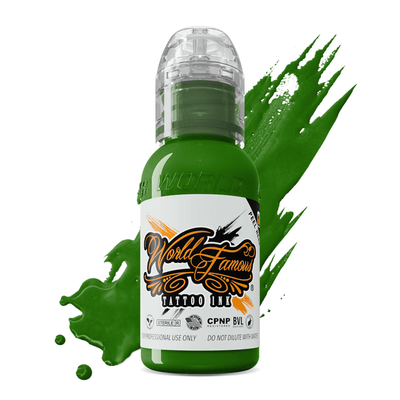 World Famous Tattoo Ink - Everglades Green