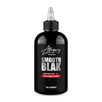 Allegory Premium Tattoo Ink - Smooth Blak 8oz