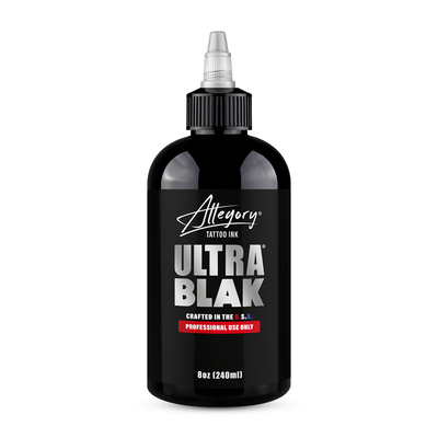 Allegory Ultra Blak Tattoo Ink - The Most Concentrate Formula