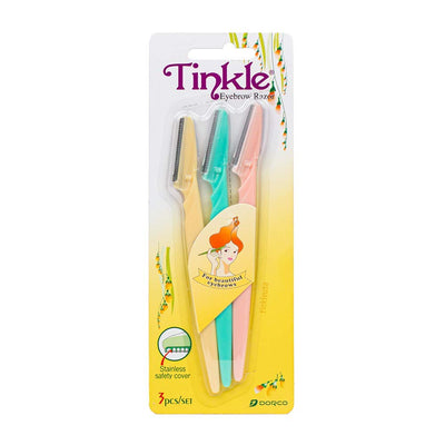 Dorco Tinkle Eyebrow Razors 3 Pcs