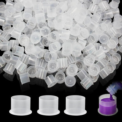 Ink Cups Flat Bottom For Tattoo ink - Large, X-Large & XX-Large