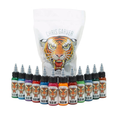 Solid Ink - Chris Garver 12 Color Set - 1 oz