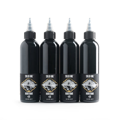 Solid Ink - Horitomo 4 Bottle Sumi Set - 2oz