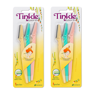 Dorco Tinkle Eyebrow Razor 6 Pcs