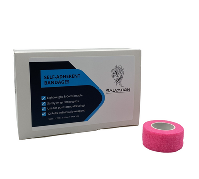 Salvation Medical Self-Adhesive Bandage Wraps - Case of 12