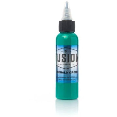 Fusion Ink - Color Emerald Green 1 oz - Miamitattoosupplies.comTATTOO INK