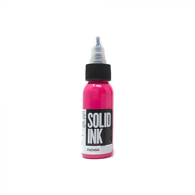 Solid Ink - Color Fushia 1 oz - Miamitattoosupplies.comTATTOO INK