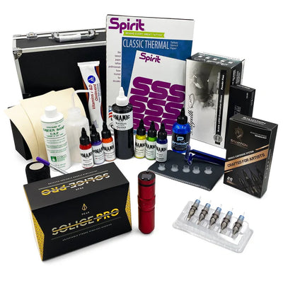 Premium Tattoo Artist Kits and Wireless Power Pen Sets