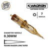 Kwadron Tattoo Cartridge Needle 7RS - #10 Diameter - Long Taper