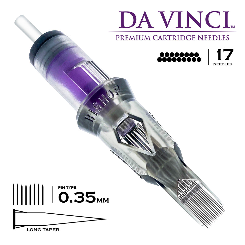 Bishop Da Vinci V2 Tattoo Cartridge Needles 20pcs - Magnums