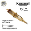 Kwadron Tattoo Cartridge Needle 11RS - #12 Diameter - Long Taper