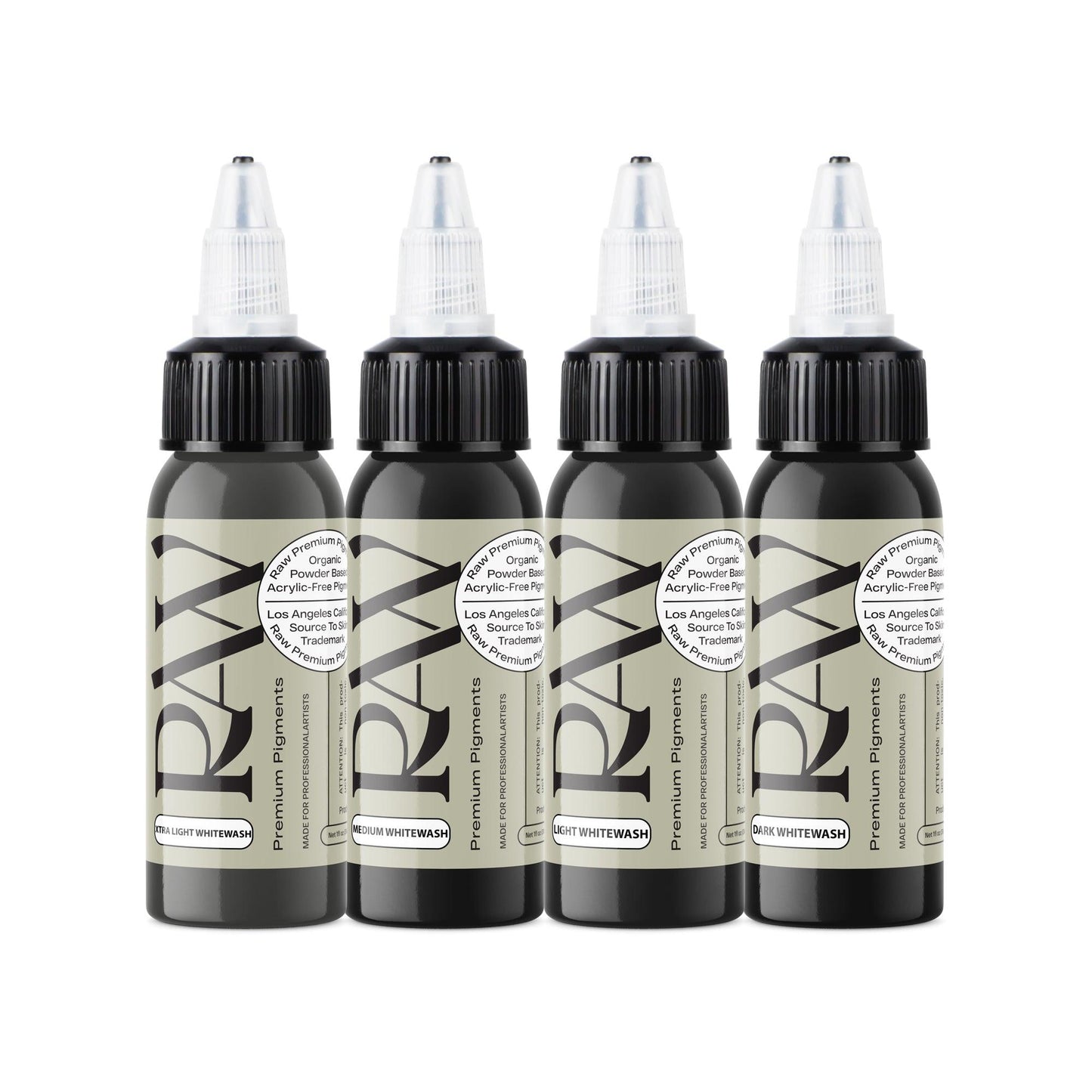 Raw Ink - Whitewash Set
