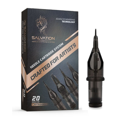 Salvation Tattoo Needle Cartridges - Round Liners - Box of 20