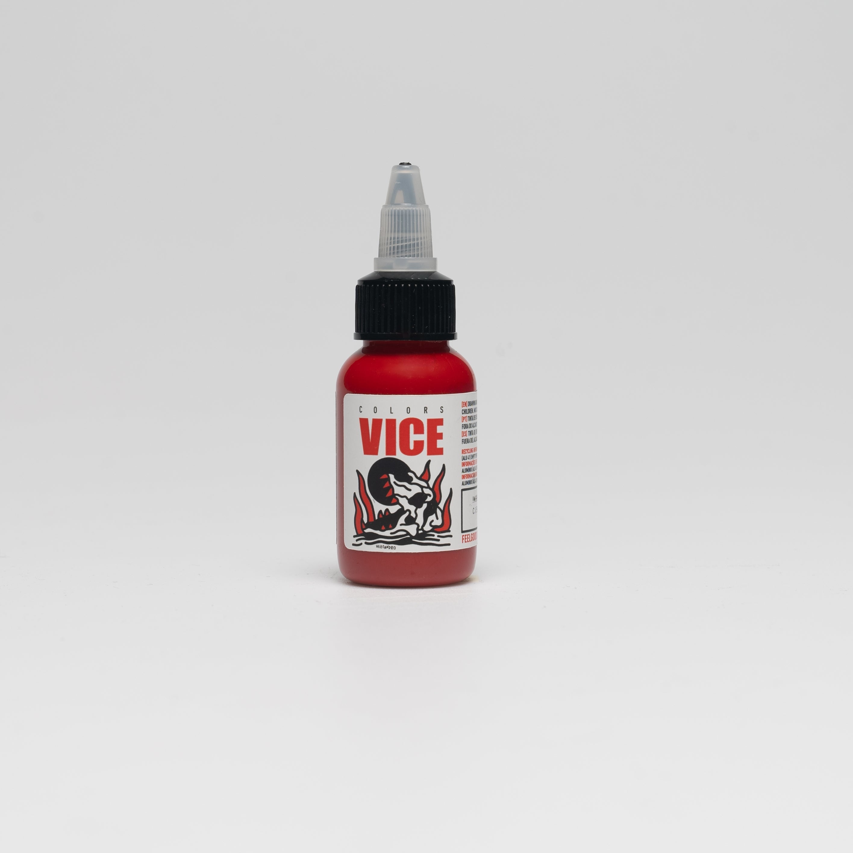 Vice Colors - Red End 1oz – Miamitattoosupplies.com