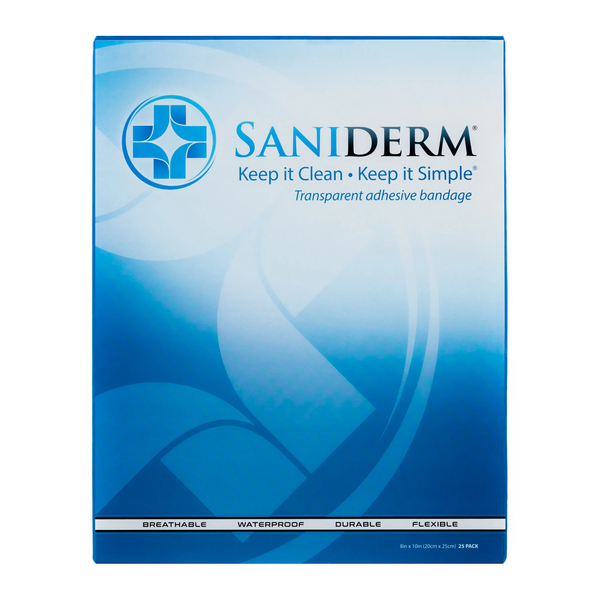 Saniderm Tattoo Aftercare Artist Pack - 8" x 10 " 25 Count