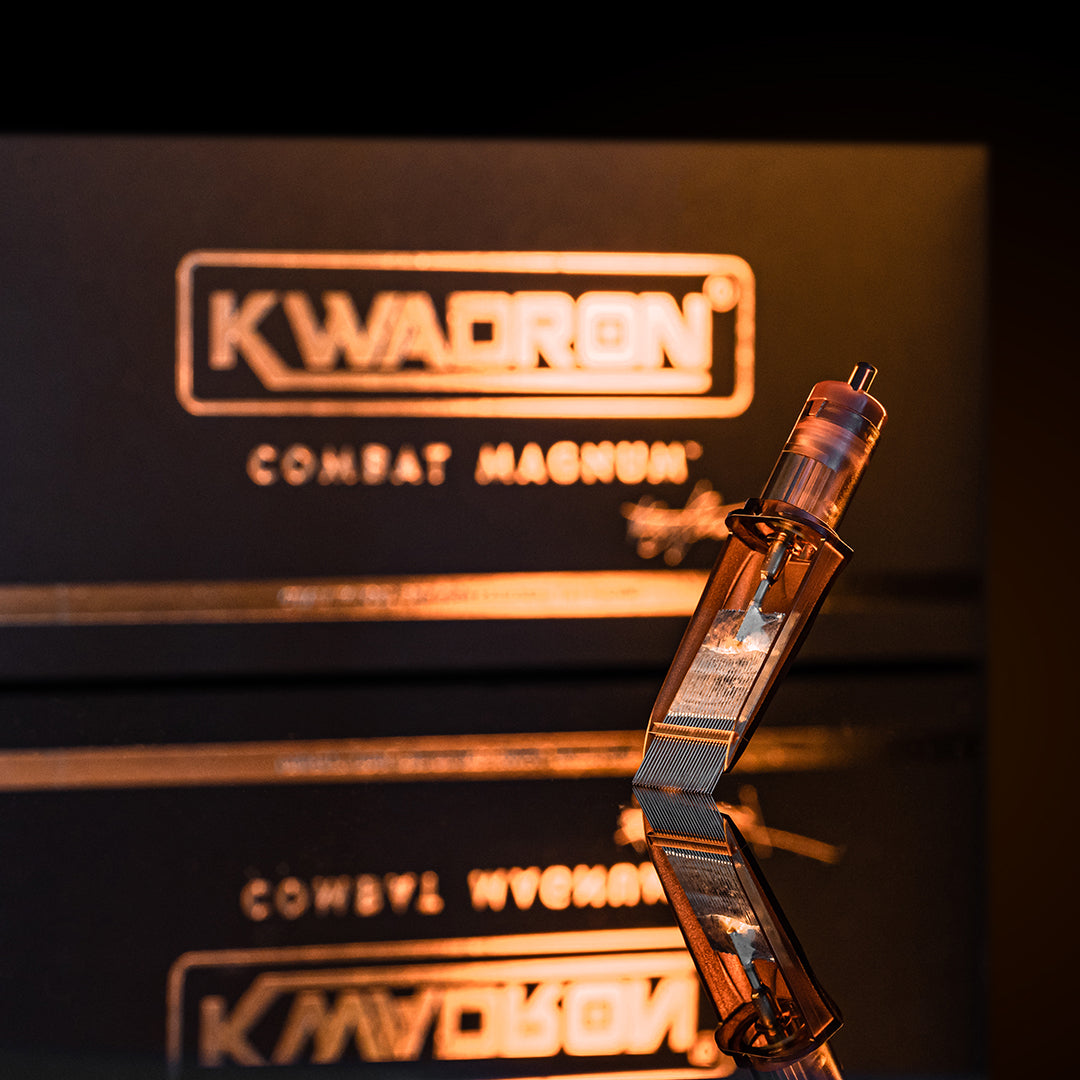 Kwadron Cartridge Needles - COMBAT Soft Edge Magnum Shaders Tattoo Cartridges 5pcs