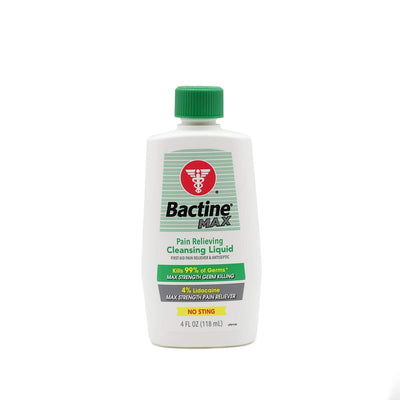 Bactine Max - First Aid Anesthetic & Antiseptic - 4oz Squeeze Bottle