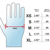 Adenna Phantom Black Latex Tattoo Gloves Powder Free - Case of 10 Boxes