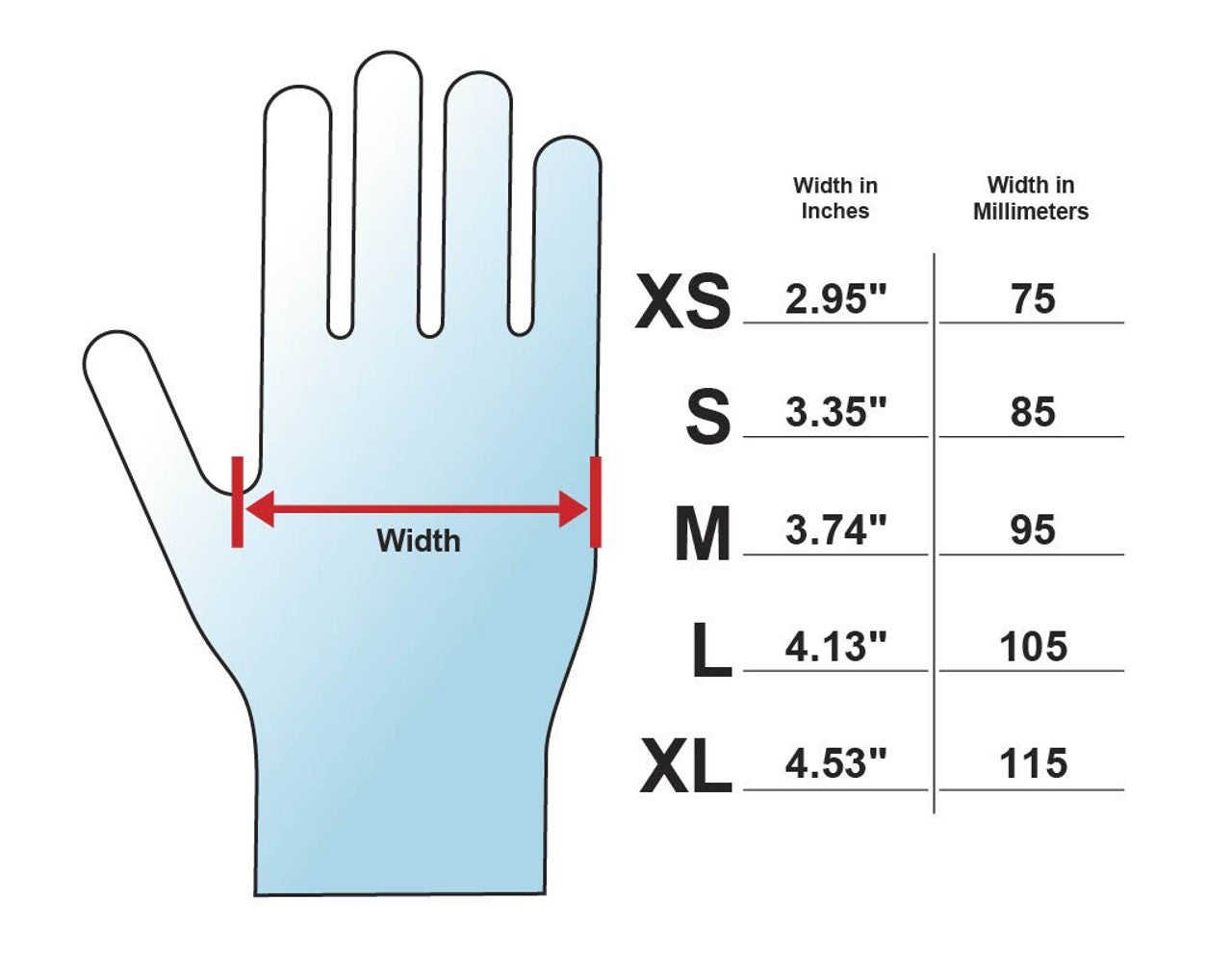 Adenna Phantom Black Latex Tattoo Gloves Powder Free - Case of 10 Boxes