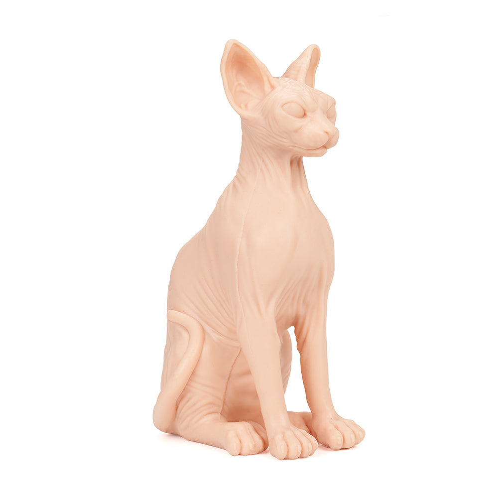 Naked Cat silicone and rubber model left side