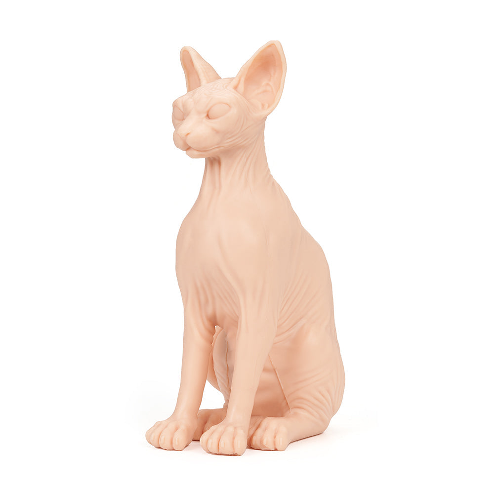 Naked Cat silicone and rubber model right side
