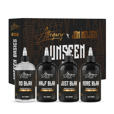 Allegory Premium Tattoo Ink - Jon Nelson Unseen Basic Set