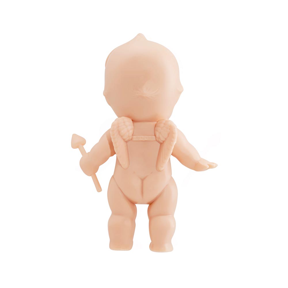 Tattooable Angel Cutie Doll Fitzpatrick Tone 2 with realistic baby doll features back side
