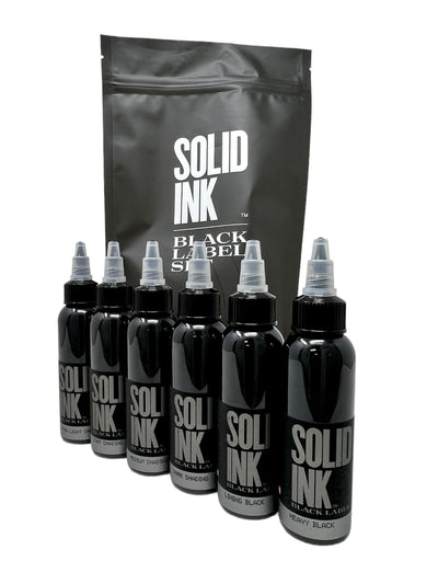 Solid Ink - Grey Wash Set 6x5 PRICE (Includes Lining and Heavy)