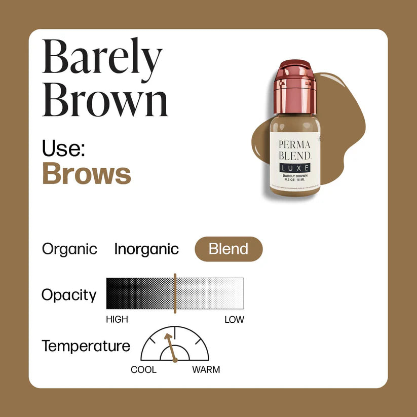 Perma Blend Luxe - Barely Brown 1/2oz Bottle