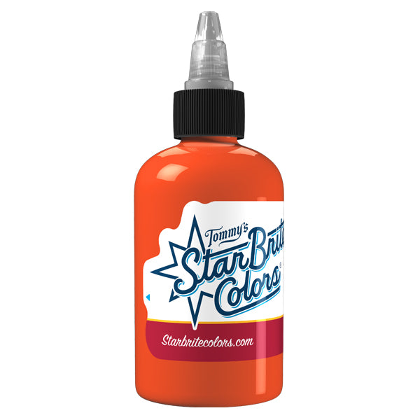 starbrite Brite Orange Tattoo Ink Bottle