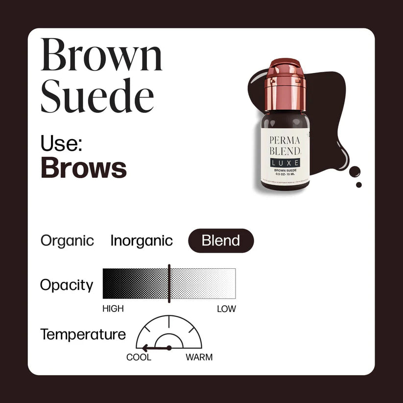 Perma Blend Luxe - Brown Suede 1/2oz Bottle
