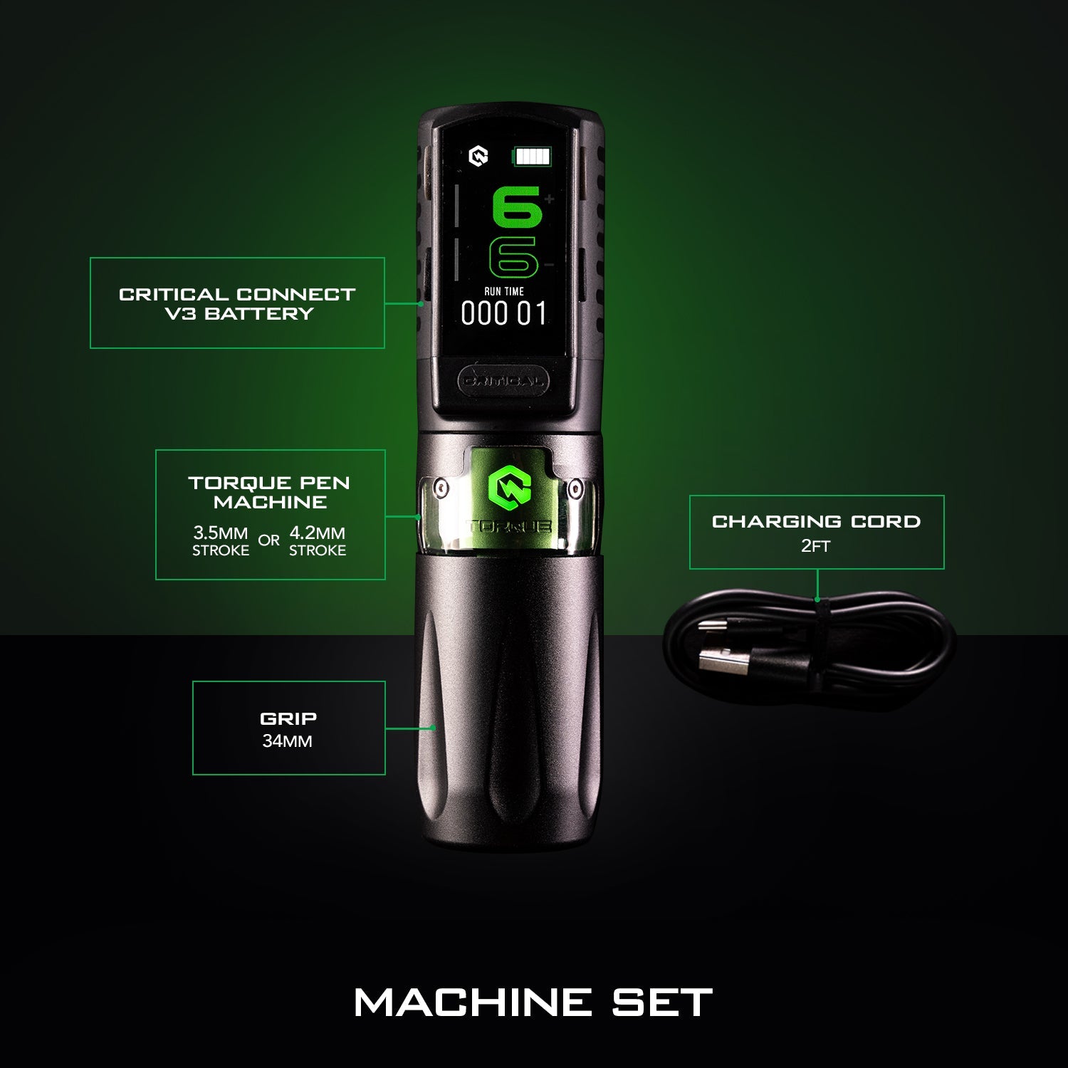 CRITICAL TORQUE PEN MACHINE DETAILS