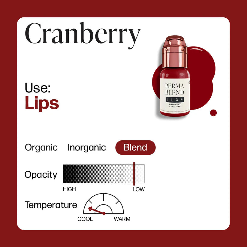 Perma Blend Luxe - Cranberry 1/2oz Bottle