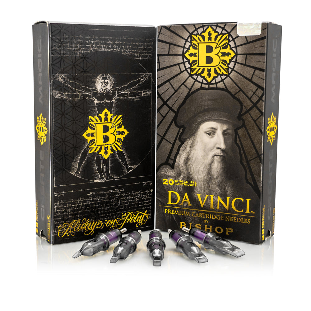 Bishop Da Vinci V2 Tattoo Cartridge Needles 20pcs - Magnums