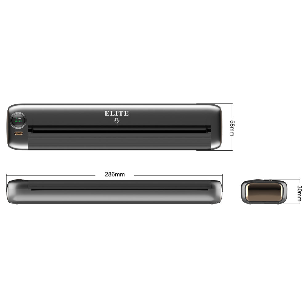ELITE POCKET S7 Wireless Tattoo Stencil Printer With 20 Sheets of ELITE Paper