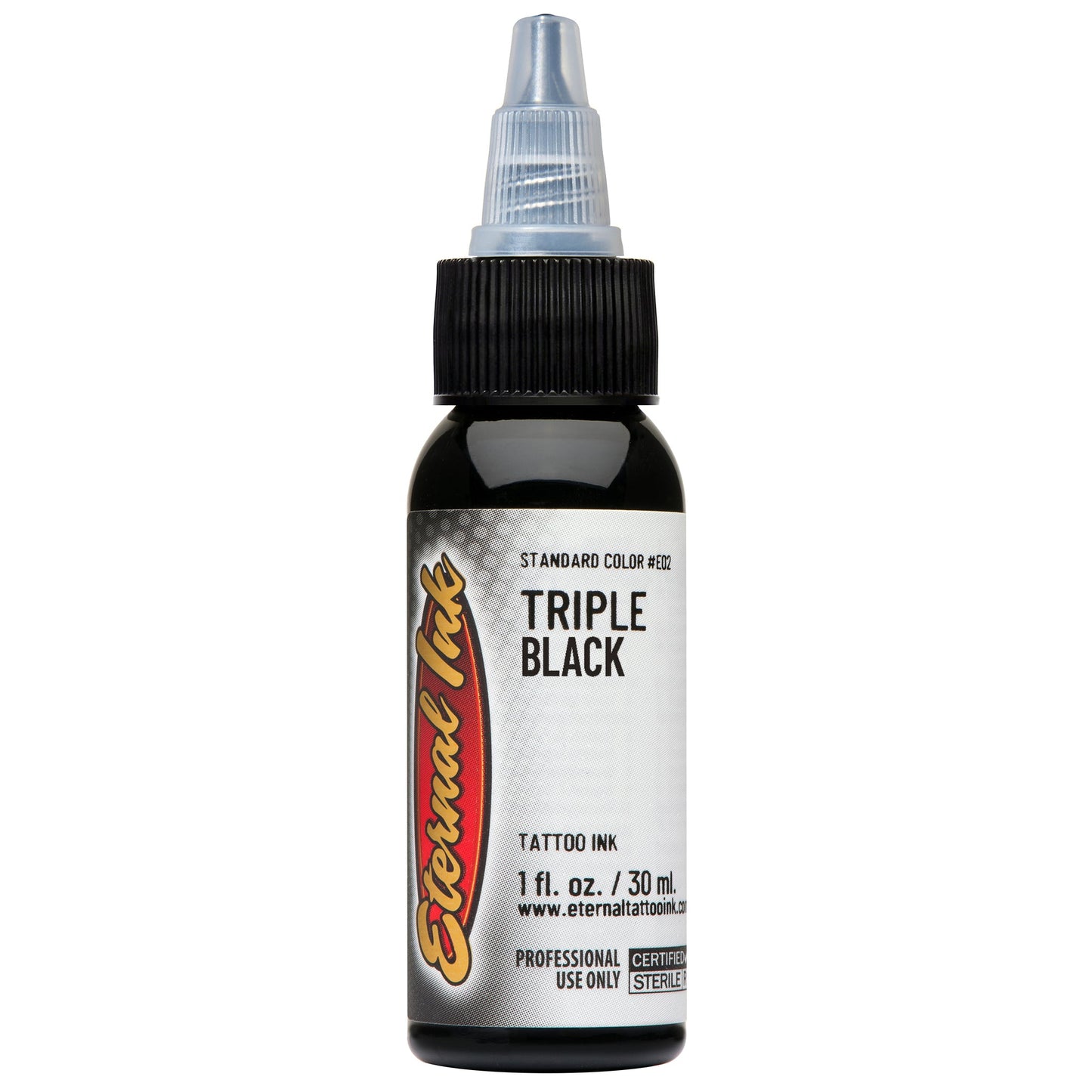 Eternal Tattoo Ink -  Triple Black 1 oz