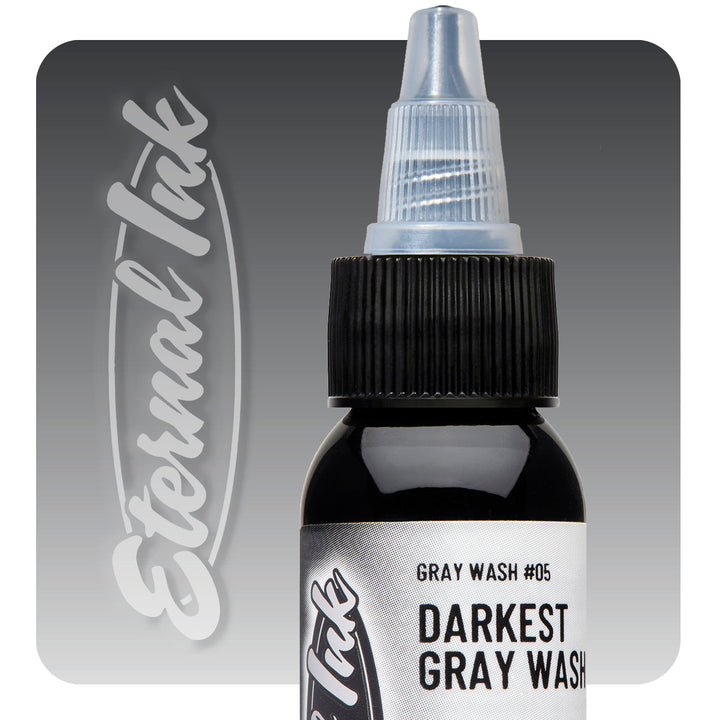 Eternal Tattoo Ink -  Darkest Gray Wash